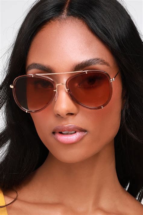 givenchy black and brown aviator sunglasses|Women's Designer Sunglasses .